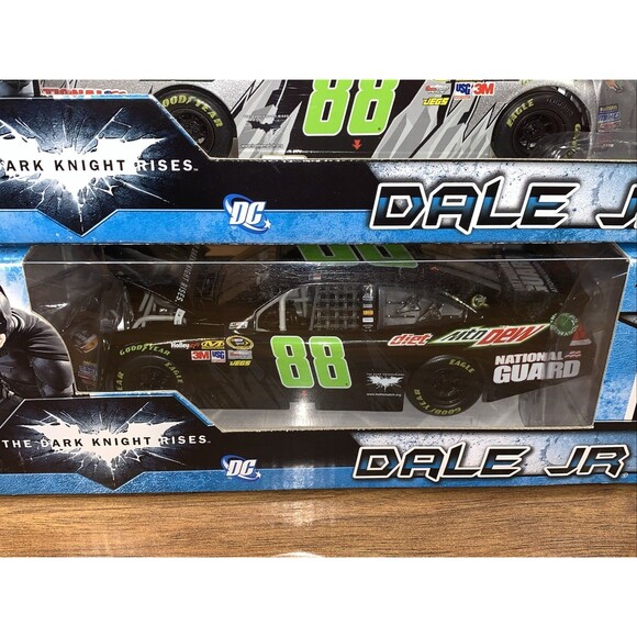 Dale Jr 2012 Impala #88 Diet Dew Dark Knight Nascar 1/24 Black & Silver Diecast - Picture 6 of 11